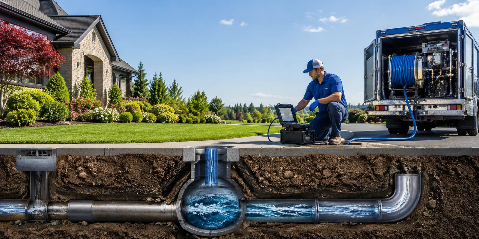 Drainage restoration information for Huntington Station, NY